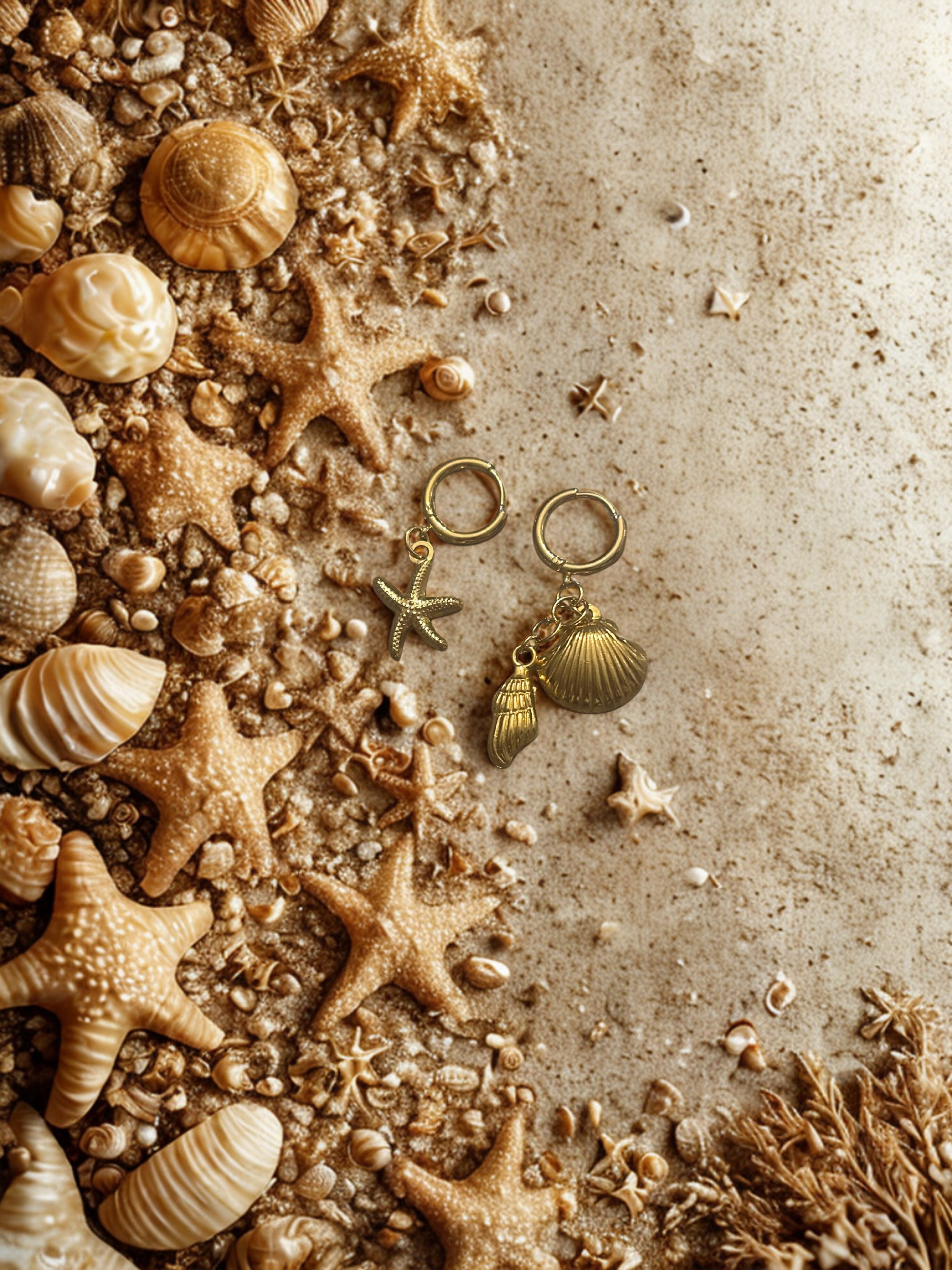 Boucles d'oreilles dépareillées